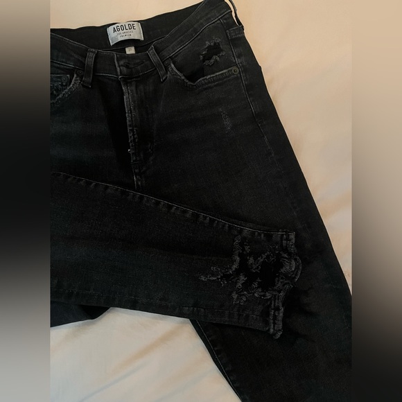 AGOLDE BLACK JEANS - Picture 5 of 5